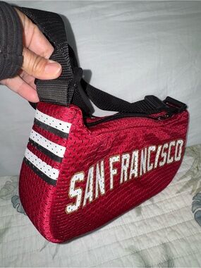 San Francisco Red Shoulder Bag - Sporty Crossbody Style New NWOT